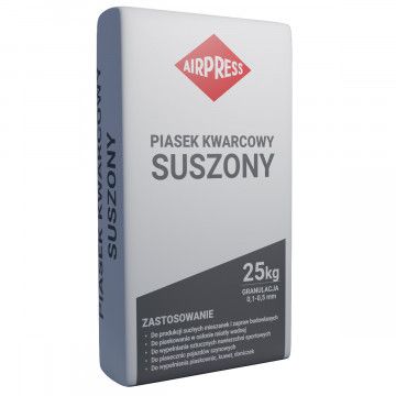 Kvarcni pijesak za pjeskarenje (sušeni) 25 kg granulacija 0.5 - 1 mm