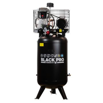 Kompresor dvotaktni Black Pro NB5 11 bar 5.5 KM/4 kW 465.8 l/min 270 l vertikalni