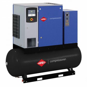 Kompresor vijčan APS 15DD IVR Combi Dry 12,5 bar 15 KS/11 kW 265-1860 l/min 500 l