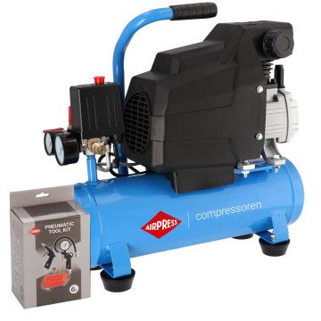 Mali kompresor H 185-6 + set pneumatskih pribora