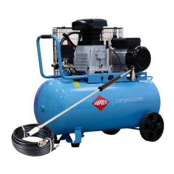 Kompresor dvotaktni HL 340-90 + set za čišćenje poljoprivrednih mašina