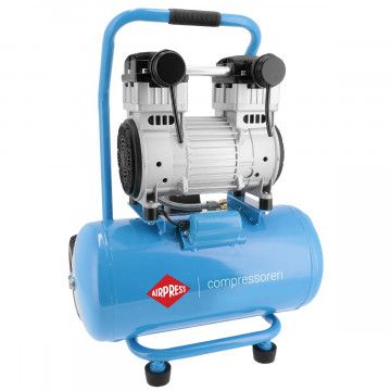 Tihi bezuljni dvotaktni kompresor LMO 25-250 8 bar 2 KS/1,5 kW 150 l/min 24 l