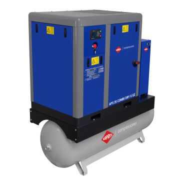 Kompresor vijčani APS 20 Combi Dry X G2 10 bar 20 KM/15 kW 1900 l/min 500 l