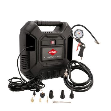 Mali bezuljni kompresor za prtljagu HLO 180 8 bar 1.5 KM/ 1.1 kW 150 l/min + set pribora