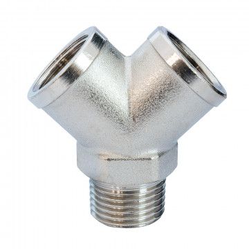 T spojka Y 3/8" 1x vanjski 2x unutarnji