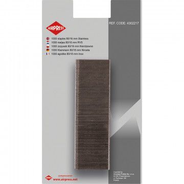 Spajalice u blisteru 1000 kom. / 80 16 mm