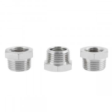 Redukcija niple 3/8" x mufa 1/4" - 3 kom.