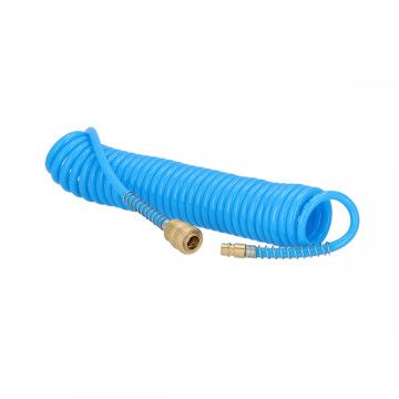 Zračni spiralni crijevo PU opremljeno 5 m fi 8 x 5 mm