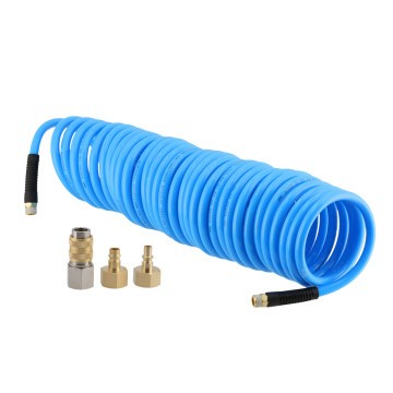 Cijev pneumatska spiralna PU ojačana 15 m fi 16 x 12 mm