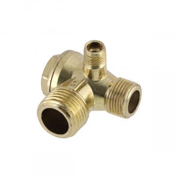 Povratni ventil za kompresor 1/2" x 3/8" x 1/8" (za modele 24l, 50l, 100l)
