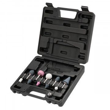 Kamenčići za brušenje - set od 10 kom. u kovčegu - za brusilicu/bušilicu