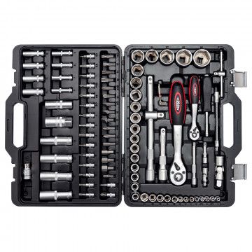 Set ključeva s nastavcima + nastavci - 94 elementa - u kutiji