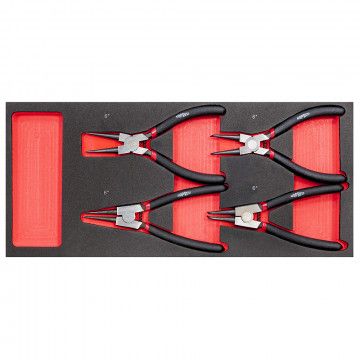 Set kliješta segera 6" 150 mm 4 kom.