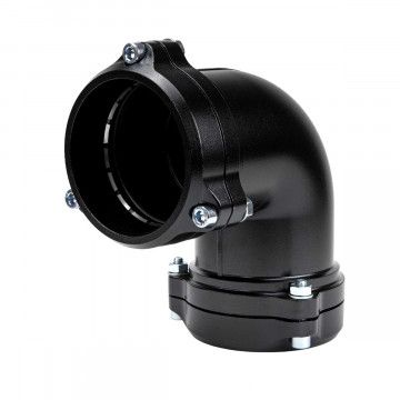 Spojnička za cijevi 90 stepeni x 25 mm aluminijska