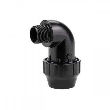 Priključak za cijevi 90 st 25 mm GZ 3/4" aluminijumskih